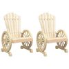 vidaXL Tuinstoelen 2 st Adirondack massief vurenhout