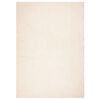vidaXL Vloerkleed HUARTE laagpolig zacht wasbaar 240x340 cm beige
