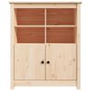 vidaXL Dressoir 83x41,5x100 cm massief grenenhout