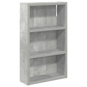 vidaXL Badkamer wandkast met plank Beton Grijs 30 x 10 x 50 cm