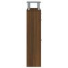 vidaXL Schoenenkast 63x24x104 cm bewerkt hout bruin eikenkleur