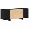 vidaXL TV-kast Zwart Eiken 120 x 30 x 40,5 cm Bewerkt hout