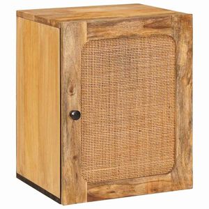 vidaXL Badkamer Hangkast Bruin 38 x 33 x 48 cm Massief Mango Hout