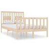 vidaXL Bedframe massief hout 120x190 cm