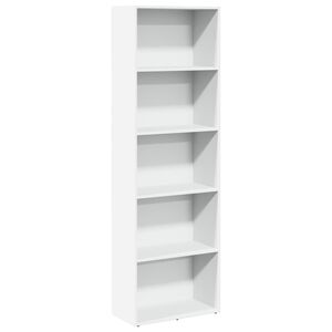 vidaXL Boekenkast 60x30x189 cm bewerkt hout wit
