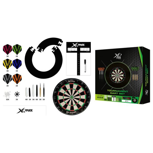 XQmax Darts 90-delige Dart toernooiset 23 g zwart
