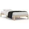 vidaXL Bedframe massief grenenhout 100x200 cm