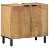 vidaXL Wastafelmeubel 62x33x58 cm massief mango bruin