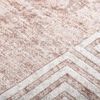 vidaXL Vloerkleed wasbaar 80x300 cm beige