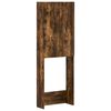 vidaXL Toiletkast HAARLEM Gerookt eiken 66 x 25,5 x 190 cm
