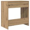 vidaXL Bureau artisanaal eikenkleurig 77,5 x 43 x 79 cm Bewerkt hout