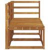 vidaXL Outdoor Midden- en Hoeksalon 2 Stuk Naturel Massief Acaciahout