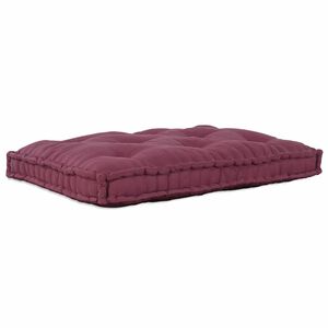 vidaXL Pallet Sofa Kussen Bordeaux 120 x 80 x 12 cm Stof