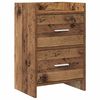 vidaXL Nachtkastjes Oud hout 40 x 30 x 60 cm Bewerkt hout