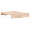 vidaXL Bedframe zonder matras massief hout 160x200 cm