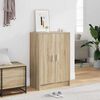 vidaXL Schoenenkast 60x35x92 cm bewerkt hout sonoma eikenkleurig