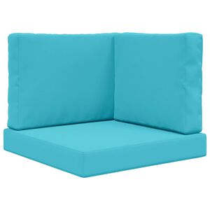 vidaXL Buiten bankkussen Polyester Turquoise 60 x 60 cm