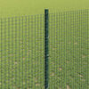 vidaXL Hek met Paal Groen 1,4 x 10 m Staal en PVC