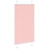 vidaXL Pliss&eacute; rolgordijn 70x150 cm stofbreedte 69,4 cm polyester roze