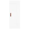 vidaXL Hoge kast 34,5x34x180 cm bewerkt hout wit