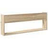 vidaXL Tijdschrift Rek Sonoma Eiken 80 x 12 x 30 cm Bewerkt hout