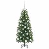 vidaXL Kunstkerstboom met 150 LED met standaard Groen 120 cm PE en PVC