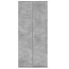 vidaXL Hoge kast 80x35x180 cm bewerkt hout betongrijs
