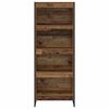 vidaXL Boekenkast Oud Hout 80 x 30 x 155 cm Bewerkt hout