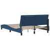 vidaXL Bedframe zonder matras "Hanko" stof blauw 140x200 cm