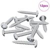 vidaXL Zelftappende Nagel 12 st Verzinkt 4 x 25 mm Staal