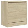 vidaXL Schoenenkast 60x34x63,5 cm bewerkt hout sonoma eikenkleurig