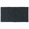 vidaXL Vloerkleden Donkergrijs 60 x 110 cm Jute