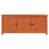 vidaXL Schoenenkast Wasbruin 110 x 38 x 45,5 cm Massief grenenhout