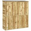 vidaXL Tuinschuur 163x50x171 cm ge&iuml;mpregneerd grenenhout
