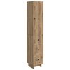 vidaXL Kastenset 2 st Bewerkt hout
