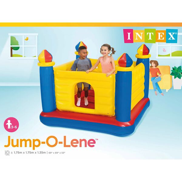 Intex Kids Springkussen Jump-O-Lene kasteel PVC
