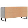 vidaXL Tv-meubel 104x35x50 cm bewerkt hout grijs sonoma eikenkleurig