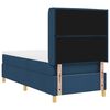vidaXL Boxspringbed met matras met hoofdeinde Blauw 80 x 200 cm Stof
