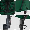vidaXL Tuinparasol Groen 248 x 248 x 148 cm Polyester en staal