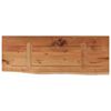 vidaXL Wandschap rechthoekig natuurlijke rand 50x20x3,8 cm acaciahout