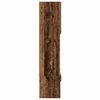 vidaXL TV-kast met LED-striplichten 4 pcs Oud hout Bewerkt hout