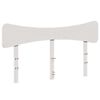 vidaXL Hoofdbord 140 cm massief grenenhout wit