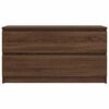 vidaXL Tv-meubel 100x35x54 cm bewerkt hout bruin eikenkleur