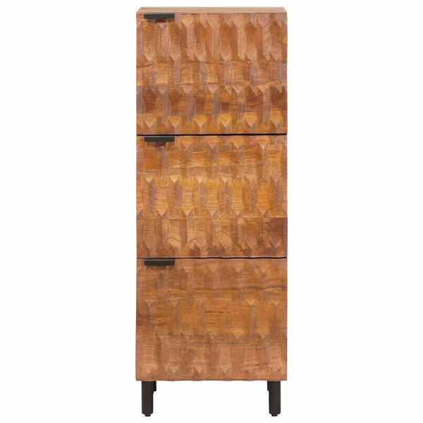 vidaXL Hoge kast met opslag Acacia Bruine Afwerking 40 x 33 x 110 cm