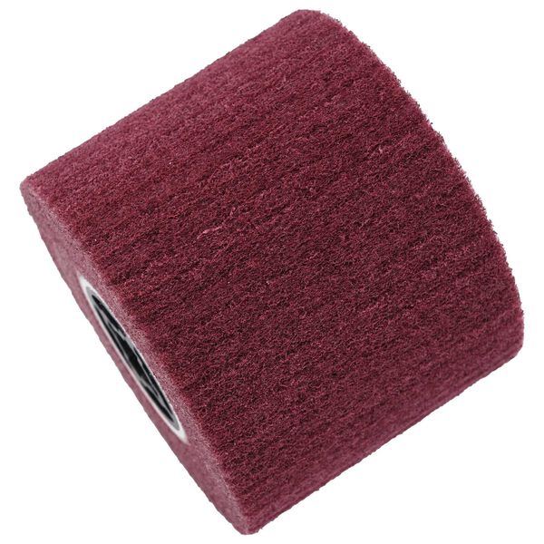 vidaXL Schuurrollen 3 pcs Rood 12 x 12 x 10 cm Synthetische vezel