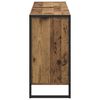vidaXL Badkamer Kast met opslag Oud Hout 90 x 30 x 60 cm Bewerkt hout