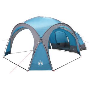 vidaXL Zijtent Blauw 643 x 408 x 260 cm Polyester en staal