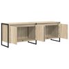 vidaXL TV-kast Sonoma 140 x 36 x 49.5 cm Bewerkt hout
