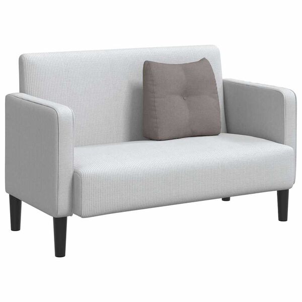 vidaXL Rugkussen Taupe 45 x 24 x 50 cm Stof