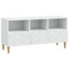 vidaXL TV-kast 102 x 34,5 x 50 cm Wit Bewerkt hout